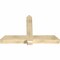 Ekena Millwork Eugene Rough Sawn Timber Gable Bracket, Douglas Fir, 60"W x 38"H x 6"D x 6"F, 15/12 Pitch GBW060X38X0606EUG00RDF - alternate 2
